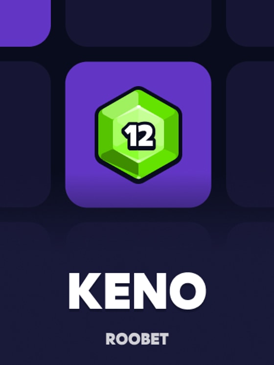 Keno, a Roobet original
