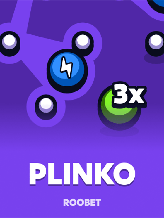 Plinko, a Roobet original